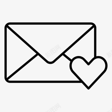 电子邮件式电子邮件收件箱图标图标