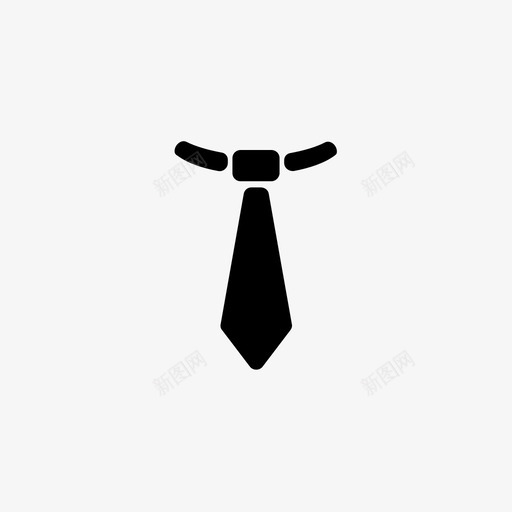 领带衬衫人际关系图标svg_新图网 https://ixintu.com 人际关系 商务 指导 正式 正式领带 男士领带 衬衫 资金 领带