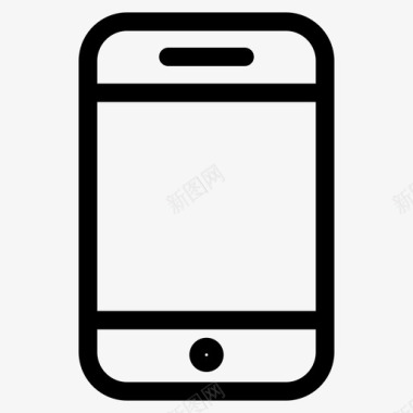 智能手机通讯iphone图标图标