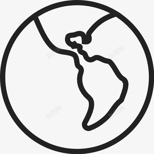 全球公共世界图标svg_新图网 https://ixintu.com 世界 全球 公共
