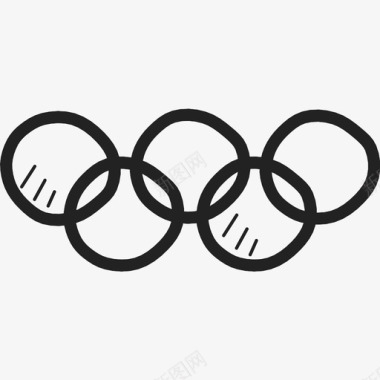 奥林匹克五环奥运会奥林匹克图标图标