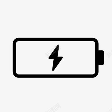 充电电池蓄电池电池充电图标图标