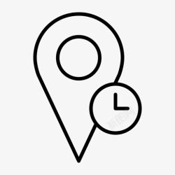 地图加载等待地图pin罗盘方向图标高清图片