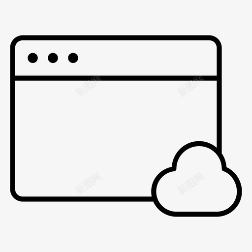 云web浏览器浏览器通知浏览器窗口图标svg_新图网 https://ixintu.com internet浏览器 云web浏览器 在线浏览器 浏览器窗口 浏览器通知 网站