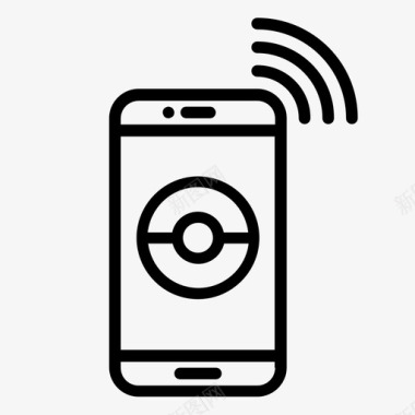 pokemon应用程序游戏手机图标图标