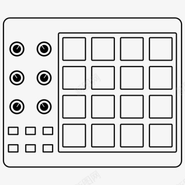 midi控制器vennapieno图标图标