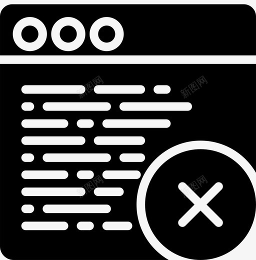 删除浏览器市场营销搜索引擎优化图标svg_新图网 https://ixintu.com smashicons搜索引擎优化分析固体 删除浏览器 市场营销 搜索引擎优化 网络