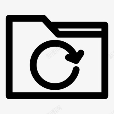 存档刷新集合计算机文件夹图标图标