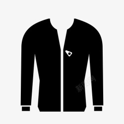 男式毛衣男式拉链毛衣服装图标高清图片