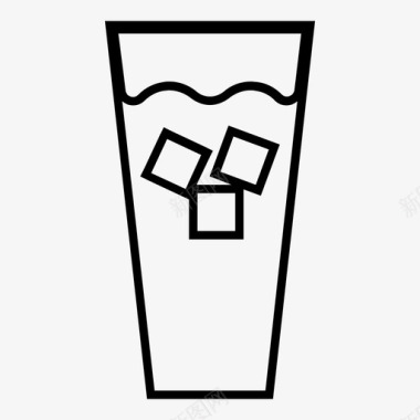 口渴喝酒图标图标