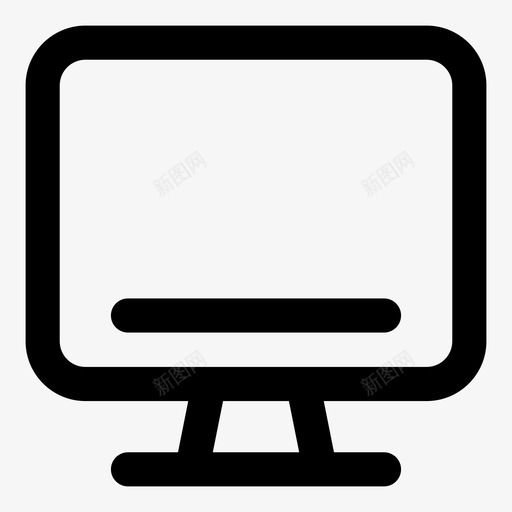 显示器计算机设备图标svg_新图网 https://ixintu.com mnml10 屏幕 手表 显示器 计算机 设备