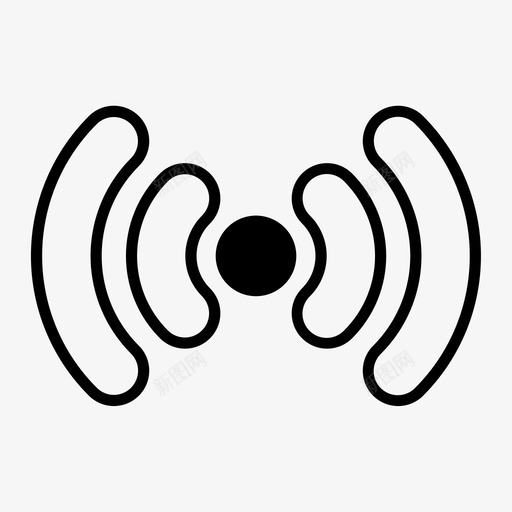 wifi低互联网信号图标svg_新图网 https://ixintu.com wifi低 wifi状态 互联网 信号 无线 音量