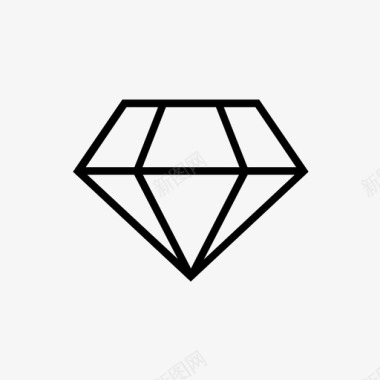 钻石成本宝石图标图标