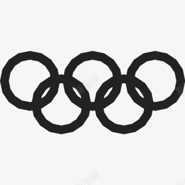 奥林匹克五环奥运会标志图标图标