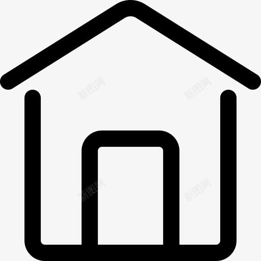 主页住宅公寓图标svg_新图网 https://ixintu.com cutiecons32px网格2倍笔划 主页 住宅 公寓