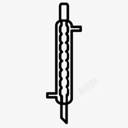 冷凝图标阿林冷凝器化学蒸馏图标高清图片