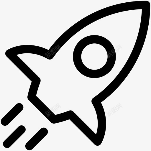 火箭导弹火箭飞船图标svg_新图网 https://ixintu.com 太空 宇宙飞船 导弹 火箭 火箭飞船 运输可爱的图标