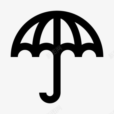 雨伞伦敦雨图标图标