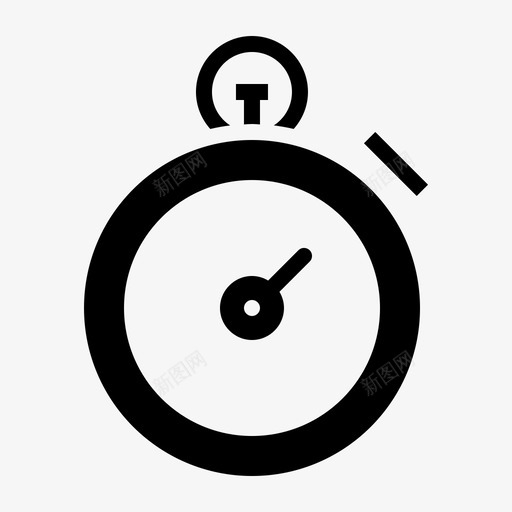 秒表计数器体育图标svg_新图网 https://ixintu.com 体育 奥运会标志 时间 秒表 计数器 计时器