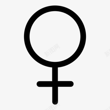 女人性别女孩图标图标