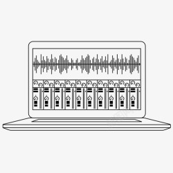 录音软件音乐软件dj设备音乐制作图标高清图片