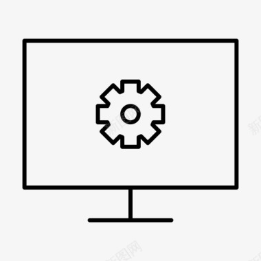 设置计算机硬件图标图标