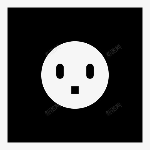 插座充电电源图标svg_新图网 https://ixintu.com 充电 充电插座 壁式插头 插座 电源