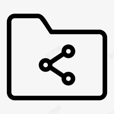 文件夹共享集合计算机文件夹图标图标