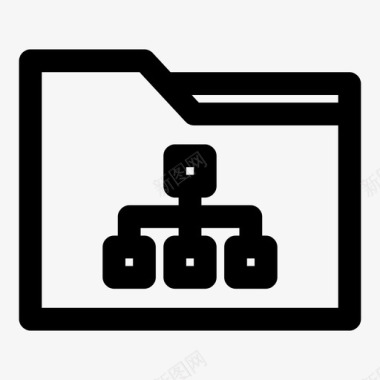 存档图表集合计算机文件夹图标图标