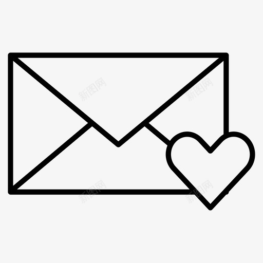 喜欢电子邮件电子邮件信封图标svg_新图网 https://ixintu.com 信件 信封 喜欢电子邮件 电子邮件 邮件 邮箱
