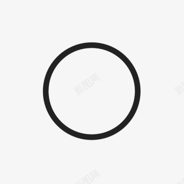 圆形按钮圆环图标图标