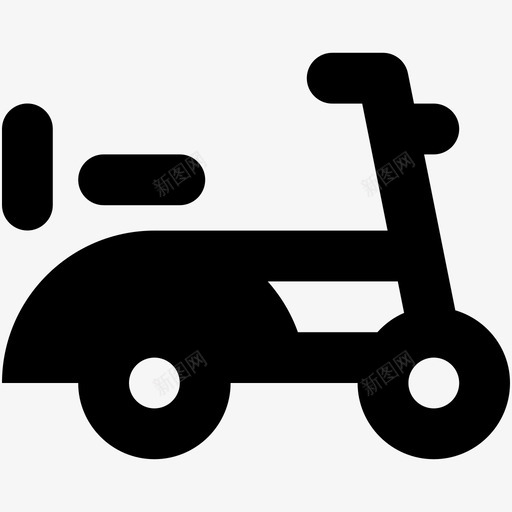 vespa摩托车摩托图标svg_新图网 https://ixintu.com 475个动作矢量图标 vespa vespa滑板车 复古vespa 复古摩托 摩托 摩托车