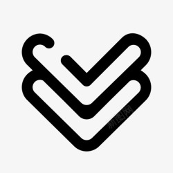向下载入更多双箭头向下V形更多图标高清图片
