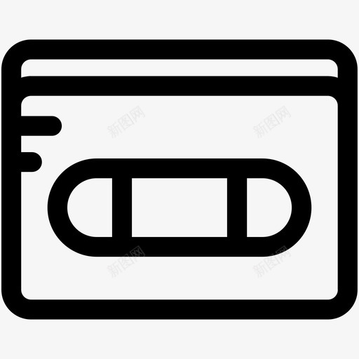 盒式磁带歌曲唱片图标svg_新图网 https://ixintu.com 使用 唱片 小型盒式磁带 旧的 歌曲 盒式磁带 网页和用户界面可爱的图标 音乐 音频磁带