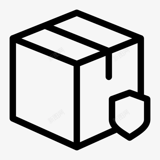 包装保护盒子盒子包装图标svg_新图网 https://ixintu.com 交货 包装保护 盒子 盒子包装 纸板包装