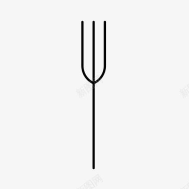 叉子吃的饭图标图标