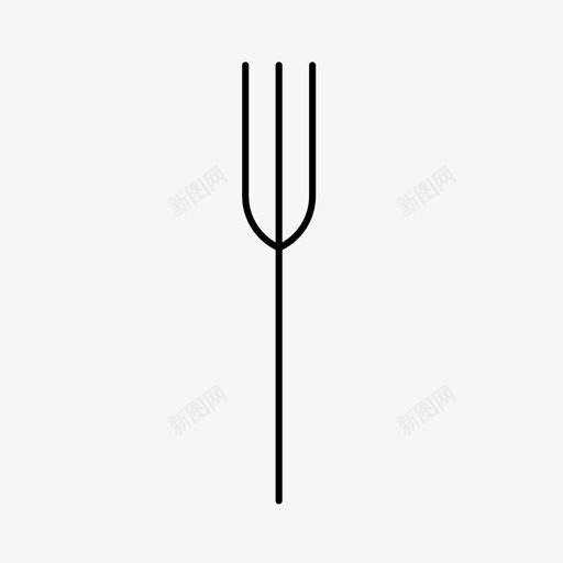 叉子吃的饭图标svg_新图网 https://ixintu.com 叉子 吃的 我的婚礼 银器 饭