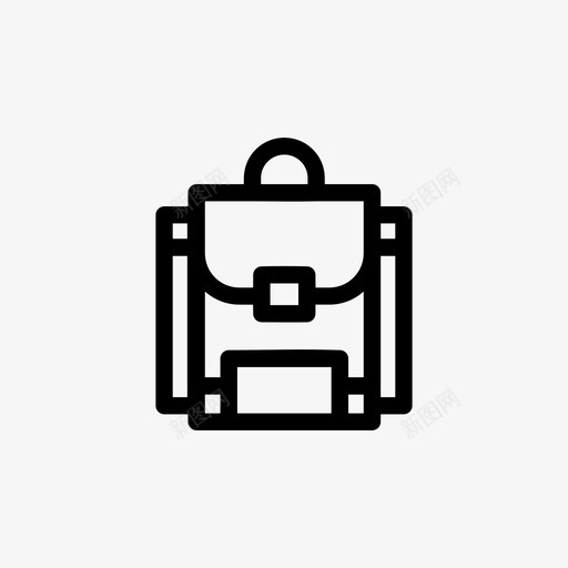 背包1旅行图标svg_新图网 https://ixintu.com 1 旅行 背包