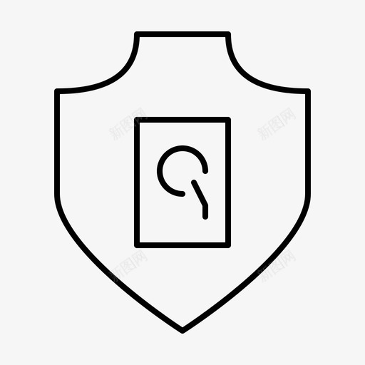 硬盘保护安全图标svg_新图网 https://ixintu.com 保护 安全 硬盘 防护