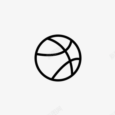 篮球运球体育图标图标