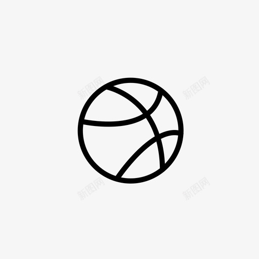 篮球运球体育图标svg_新图网 https://ixintu.com 体育 时髦的事件图标 篮球 运球