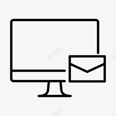 邮件通知撰写邮件收到邮件图标图标