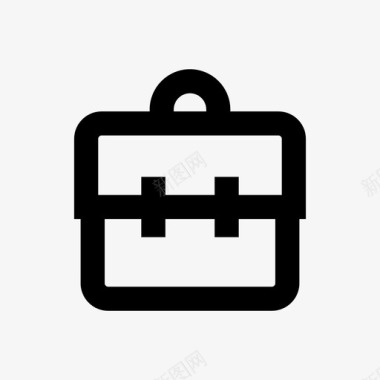 公文包商务项目图标图标