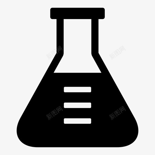锥形烧瓶烧杯化学图标svg_新图网 https://ixintu.com 化学 实验室 教育 教育1 混合物 烧杯 锥形烧瓶
