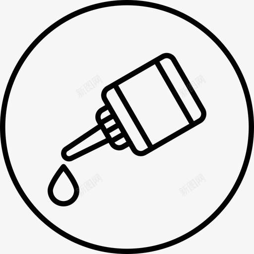 滴管汽车发动机图标svg_新图网 https://ixintu.com glu 发动机 机油 汽车 汽车服务 滴管
