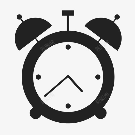 闹钟滴答器时间图标svg_新图网 https://ixintu.com 时间 滴答器 计时器 闹钟