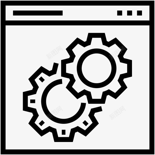 web设置无线web首选项图标svg_新图网 https://ixintu.com cogs cogwheel graze pulse seoweb优化行图标 smartphone surge webcogs web设置 web首选项 无线