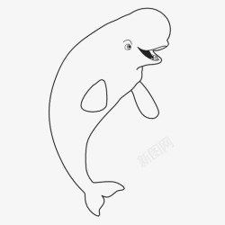 贝利贝利白鲸多莉图标高清图片