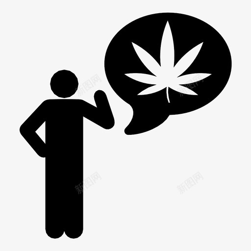 毒品梦大麻药房图标svg_新图网 https://ixintu.com 大麻 毒品梦 烟 药房