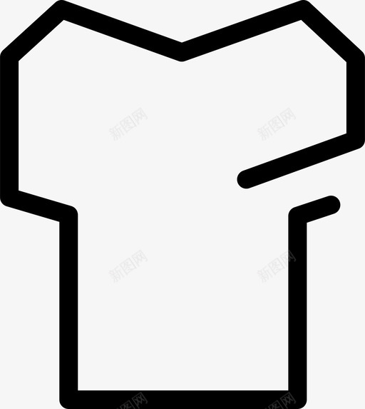 球衣衬衫足球图标svg_新图网 https://ixintu.com t恤 v领 球衣 衣服 衬衫 足球